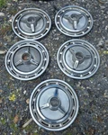 65 - 66 Set OF5 Impala Nova Chevelle Ss 14" Wheel Covers Spinner. Fixed Price $120.00.