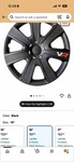 Alpena 58260 Vr Carbon Wheel Cover Kit - Black 16 Inch Pack Of 4 New. Fixed Price $39.99.
