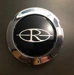 1985-1989 Buick Riviera Wire Wheel Cover Center Cap Chrome/black 1642305 **. Fixed Price $15.99.