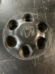 2001-2004 Dodge Dakota Wheel Center Cap Black 6 Lug Oem 5GR02TRMAA. Fixed Price $15.00.