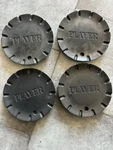 Player C904-1 Custom Alloy Wheel Bolt On Black Center Cap. Fixed Price $39.99.