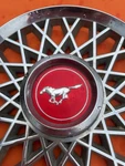 Ford Mustang Center Cap Wheel 1974 1978 Ll Ghia D4ZA-1A041-AB. Fixed Price $12.99.
