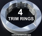 Set Of Fits 2004-09 Prius 15" Alloy Trim Rings Beauty Rims Cover Wheels. Fixed Price $44.99.
