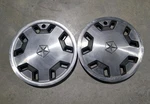 Oem Mopar Wheel Rim Hubcap 1986 1987 1988 1989 Dodge Caravan Chrysler Set Of 2. Fixed Price $49.97.