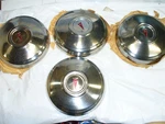 1972 -5 Pontiac Firebird Gto Lemans Nos Dogdish Hubcaps 488630. Fixed Price $299.99.