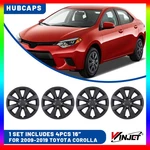 16 Inch Set Of 4 Wheel Rim Cover Hubcaps For 2009-2019 Toyota Corolla Brand New. Fixed Price $50.99.