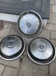 2 76-91 Ford Van 15" Nos Hubcaps Chrome Logo EOTA-1130-MA Set Of. Fixed Price $61.50.