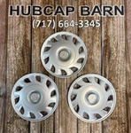 Set Of 3, Used 1994 1995 Mitsubishi Galant Oem Hub Cap MB870865-01. Fixed Price $27.00.