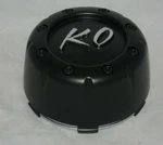 Ko Wheels 390C02 C10807-6H S612-16 Abs Flat Matte Black Rim Center Cap. Fixed Price $59.95.