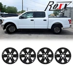 4 Black Fits 2015-2020 Ford F-150 17" Alloy Wheel Skins Full Rim Covers Hub Caps. Fixed Price $77.99.