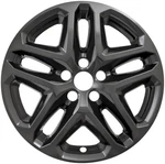One Single 2013-2016 Ford Fusion Se # IMP-372BLKN 17" Gloss Black Wheel Skin New. Fixed Price $28.98.