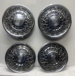 Set 1975 - 1984 Cadillac Deville Calais Fleetwood 15" Wire Hubcaps Wheel Covers. Fixed Price $199.99.