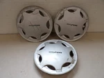 Hyundai Excel 1991 7 Spoke Set Of Hubcaps Wheel Covers 13 Inch -some Wear Oem. Fixed Price $37.60.