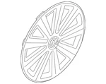 Genuine Volkswagen Wheel Cover 5G0-601-147-YTI. Fixed Price $105.59.