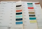 1958 Ford Edsel Only Car Auto Dupont Paint Chips Set- Used. Fixed Price $9.95.