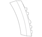 Genuine Volkswagen Wheel Cover 5GM-807-416-C-9B9. Fixed Price $43.36.