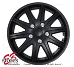 Hubcaps STYLE#027 14" Matte Black 4PCS Set Inch Rim Wheel Skin Cover. Fixed Price $41.29.