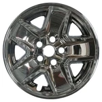 Coast To IMP450BLK 17" 5-SPOKE Gloss Black Snap-on Wheel Skin 4PC. Fixed Price $98.99.