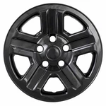 Coast To IWCIMP76GBLK 16" 5 Indented-spoke Snap-on Wheel Skin Black 4PC. Fixed Price $99.99.