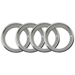 Wheel Trim Beauty Rings 15X7/8X2 2/8 Stainless 1964-81 Chevelle Firebird Gto. Fixed Price $167.00.