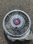 One Nos Factory 1989 1992 Cadillac 15 Inch Wire Spoke Locking Hubcap New. Fixed Price $160.00.
