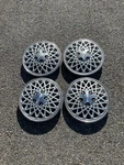 Factory 1982 1987 Chevy Cavalier 13 Inch Hubcaps Wheel Covers. Fixed Price $76.50.