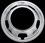 Front For Dodge Ram 3500 2019-24 Chrome 17" Wheel Simulators Dually Cover. Fixed Price $89.99.