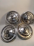 4 -1957 Chevrolet Chevy Belair Impala Nomad Hubcaps Wheel Covers Center. Fixed Price $150.00.