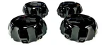 2020-2025 Chevrolet Silverado Hd Center Caps Qty 4 Black W/ Logo Gm 23378307 Oem. Fixed Price $205.98.