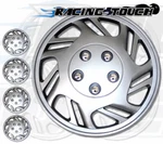 4PCS Set 15" Inches Metallic Silver Hubcaps Wheel Cover Rim Skin #126. Fixed Price $48.69.