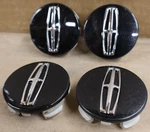 Oem Used Set Black Lincoln Center Caps DP5C1A096AA DP5C1A096BA. Fixed Price $39.95.
