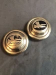 Oakland Pontiac Falcon Knight Wills Sainte Claire Vintage Screw Hubcaps. Fixed Price $149.50.