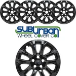 Fits 2019-2022 Jeep Cherokee Latitude IMP-457BLK 17" Gloss Black Wheel Skins Set. Fixed Price $84.99.