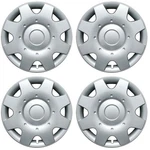 Set Of 4 Hubcaps 16" Silver Abs Wheel Covers For 1998 - 2001 Volkswagen Beetle. Fixed Price $68.95.