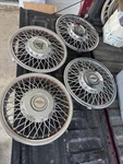 Genuine 1986 To 1990 Chevy Celebrity 14 Inch Wire Spoke Hubcap Wheel Cover. Fixed Price $107.97.