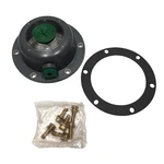 Chicago Rawhide 1643 Wheel Oil Hub Cap - 6.25" Od X 5.50" Circle Bolts. Fixed Price $24.99.