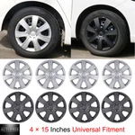 4 Inches Universal Wheel Rim Covers Hubcaps Snap On For Car Truck Suv R15. Fixed Price $41.99.
