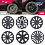 14" 15" 16" For Set Of Wheel Covers Rim Snap On Full Hub Caps Fit Tire & Steel. Fixed Price $42.99.