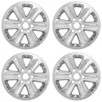 4 Chrome 17" Alloy Wheel Skins Full Covers Hubcaps 2015-2020 Ford F150 Xlt. Fixed Price $114.95.