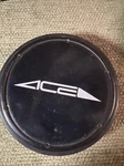 Ace Wheel Silver Custom Center Caps # A119-13. Fixed Price $22.00.
