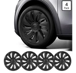 Tesla Model Y 19 Inch Wheel Covers Hubcaps Set Of 4 Matte Black Promrmr Juniper. Fixed Price $80.00.