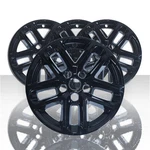 Set Of 4 18" Y Spoke Wheel Skins For 2022-25 Jeep Grand Cherokee Gloss Black. Fixed Price $82.95.