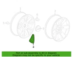 22" Chrome Wheel Insert - Genuine Gm (20982804). Fixed Price $52.99.