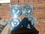 Set Of Oem Vintage Chevy Impala Ss 14" Spinner Hubcaps Wheel Covers. Fixed Price $120.00.