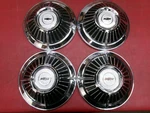 Vintage 1963 Chevy Z11 Impala Belair Dog Dish Poverty Hubcaps Wheel Covers. Fixed Price $250.00.