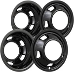 Set Of 4 Gloss Black Abs 17 Inch Wheel Simulators For 03-18 Ram 3500 Rim Covers. Fixed Price $263.95.
