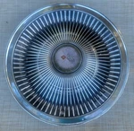 15" Chevy Corvette Turbine Hubcap (1) 1968-1974 H#3028 Used Original P#03923630. Fixed Price $88.88.