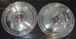 Pair (2) 1954 Ford Crestline Victoria Hubcaps Wheel Covers 15" FD54WC Rare. Fixed Price $89.00.