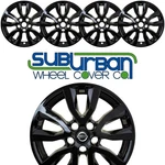Fits 2017-2020 Nissan Rogue Sv 17" Gloss Black Wheel Skins # 7826-GB SET/4. Fixed Price $124.99.