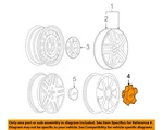 Gm Oem 12-16 Captiva Sport Wheels Covers Trim-hub 9598230. Fixed Price $100.47.